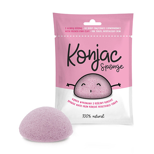 Konjac houba - růžová